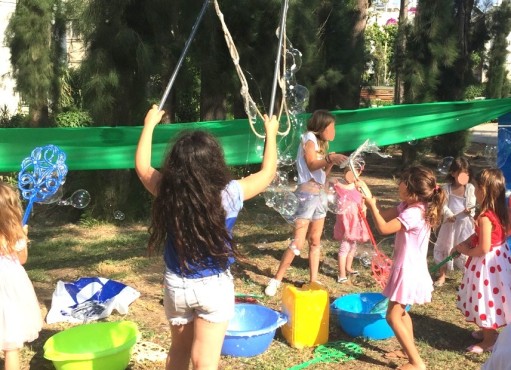 יום הולדת פיראטים - בועות סבון